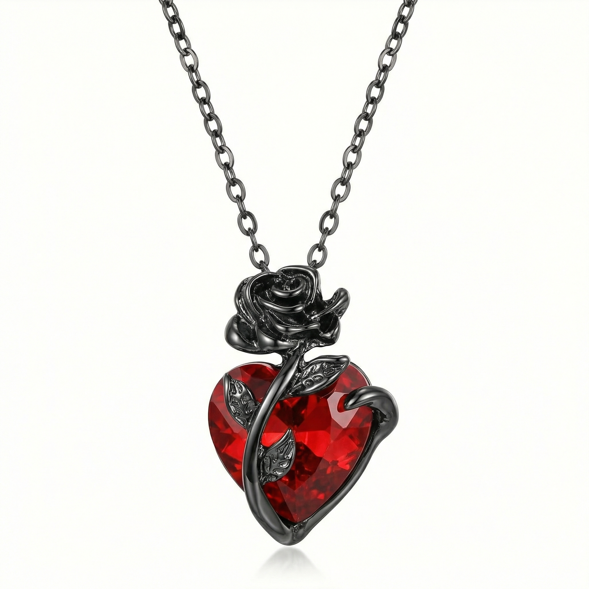 Naszyjnik Czarna Róża