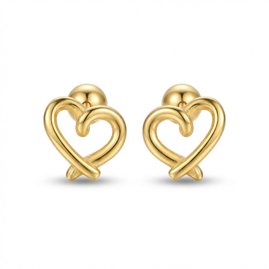 Kolczyki Cuore Aperto