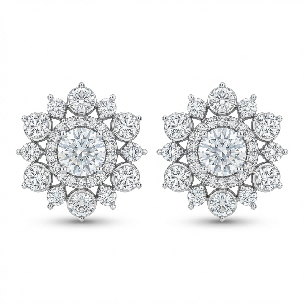 Kolczyki Fiore di Ghiaccio